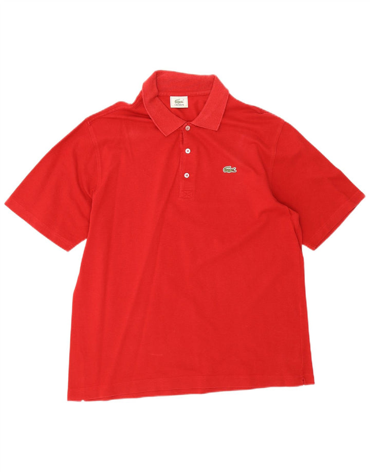 Lacoste Polo Homme Taille 5 Grand Coton Rouge