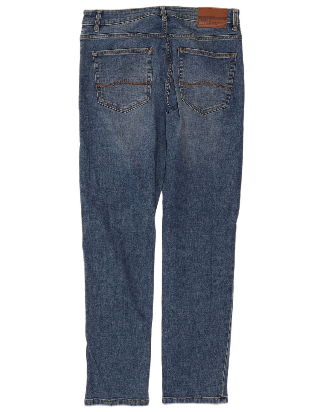 JACK WILLS Jean Slim Homme W32 L32 Bleu Coton