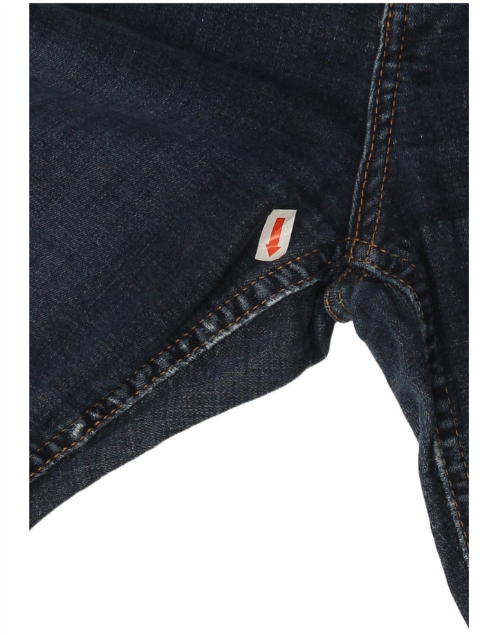 Topshop Jean évasé Femme W26 L29 Bleu Coton