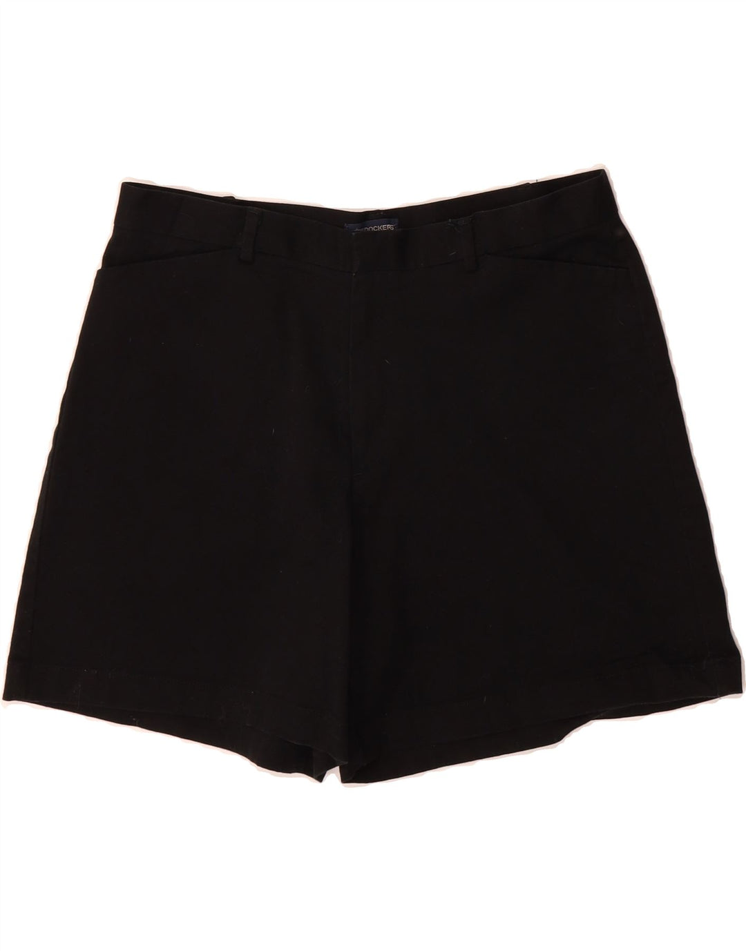 DOCKERS Womens Chino Shorts US 12 Large W30 Black Cotton Vintage Dockers and Second-Hand Dockers from Messina Hembry 