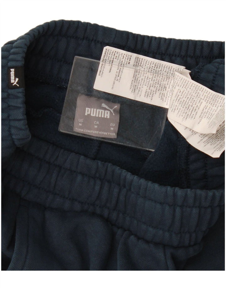 Puma Pantalon de Survêtement Joggers Homme Bleu Marine Moyen Coton