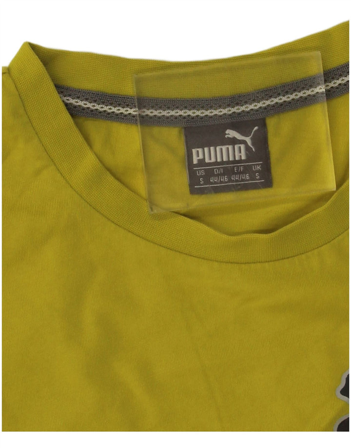 Puma T-Shirt Graphic Homme Petit Jaune