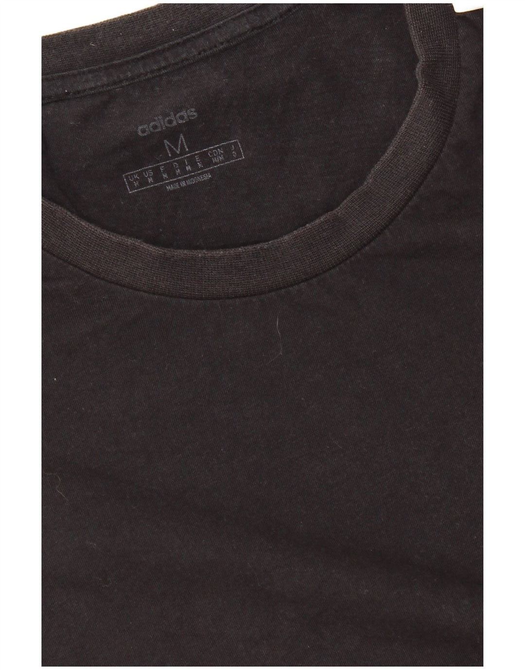 Adidas T-Shirt Homme Noir Moyen
