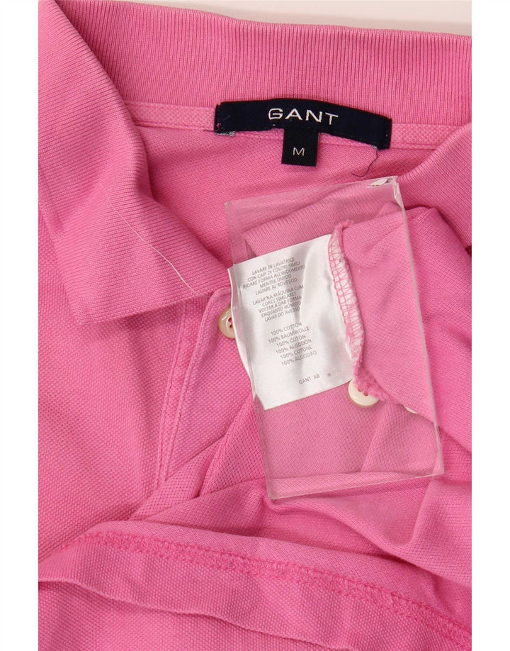 Gant Polo Homme Rose Moyen Coton