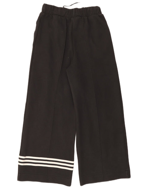 Adidas Pantalon de survêtement taille haute pour femme UK 16/18 Large Noir