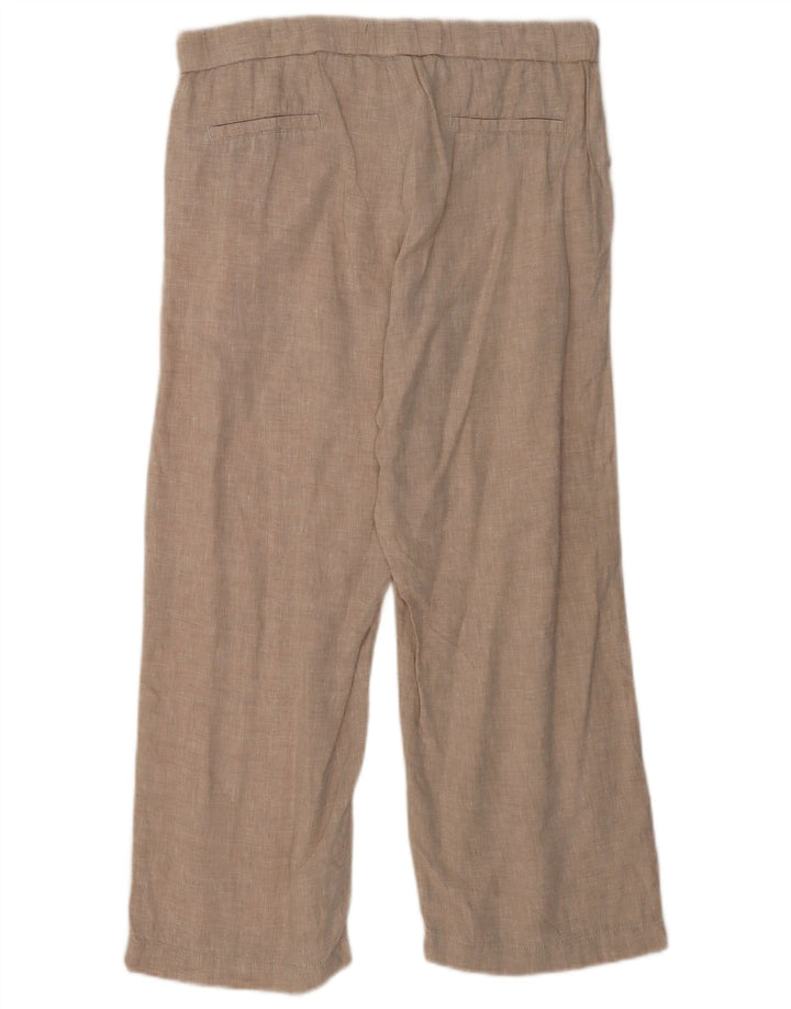 Dack's Pantalon court coupe décontractée pour femme Medium W28 L25 Beige