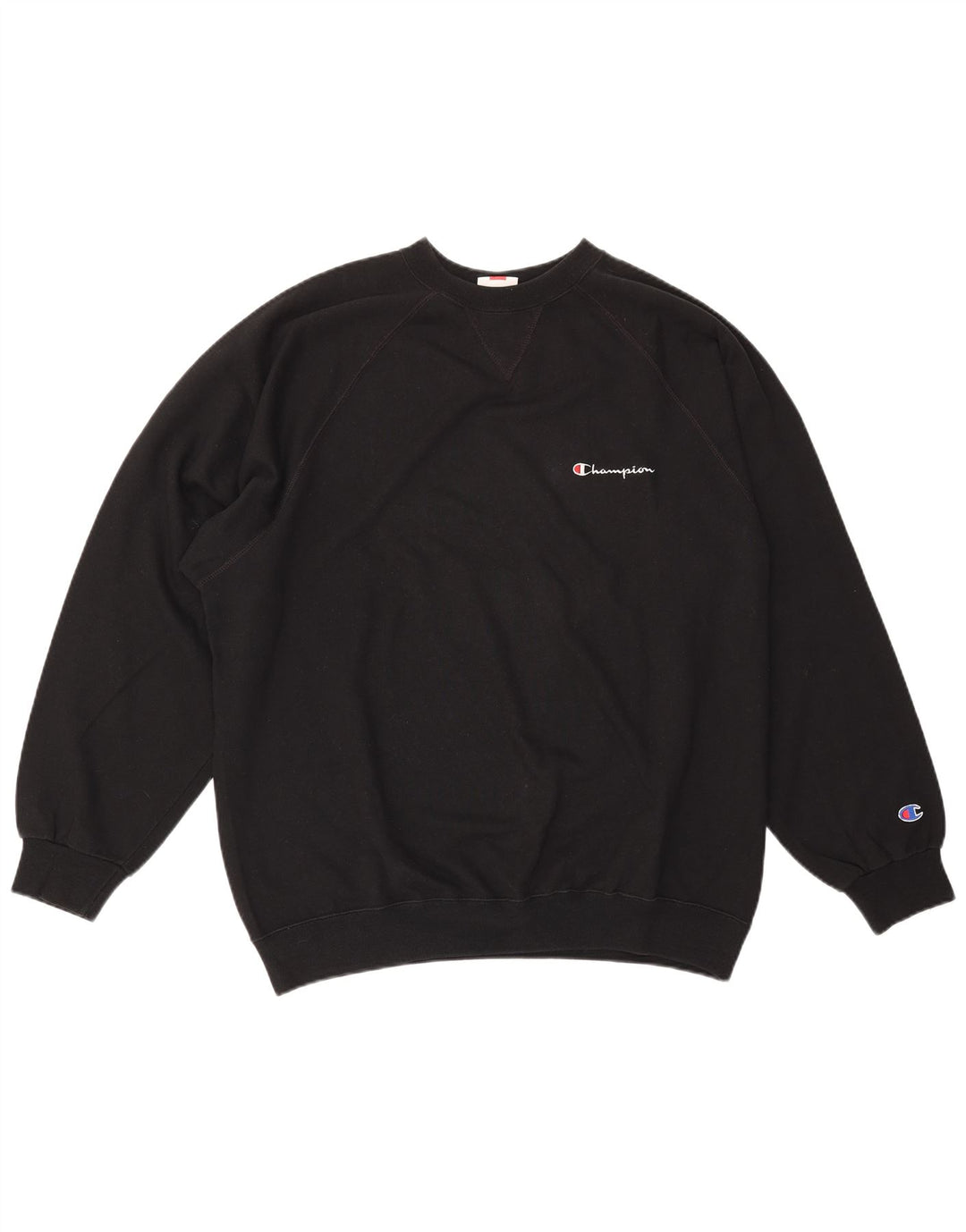 CHAMPION Sweat-Shirt Homme XL Noir Coton
