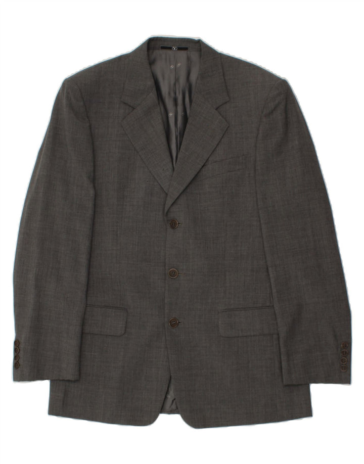 VALENTINO Ensemble 2 pièces 3 boutons pour homme IT 48 Medium W38 L32 Gris laine vierge