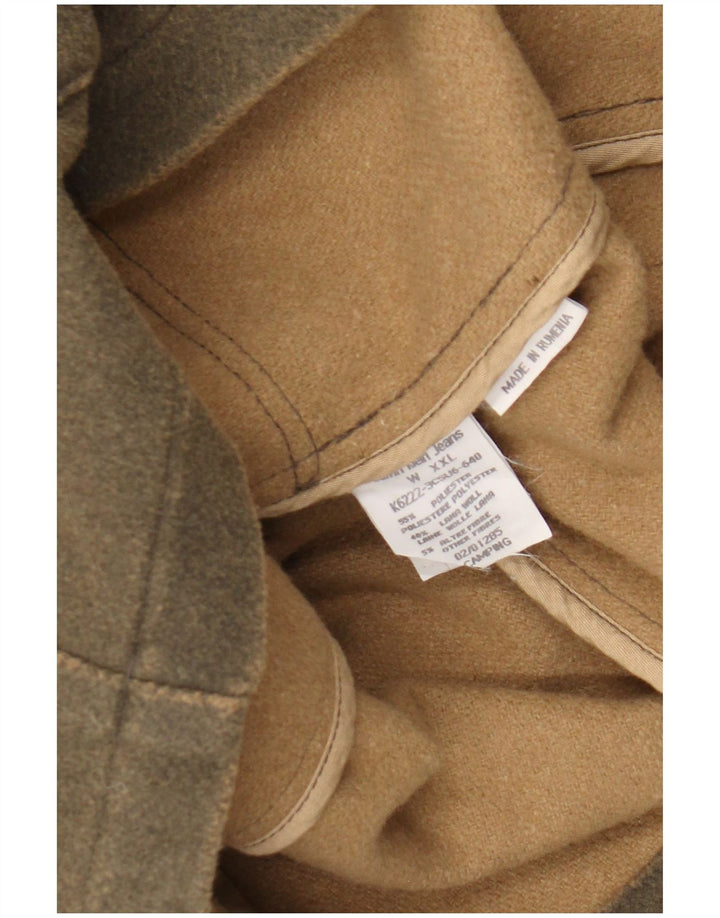 Calvin Klein Veste blazer à 3 boutons pour homme UK 44 2XL Kaki Polyester