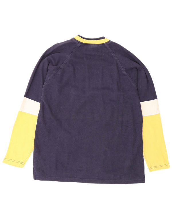 Active Mens Graphic Sweatshirt Jumper Large Multicolore Colorblock