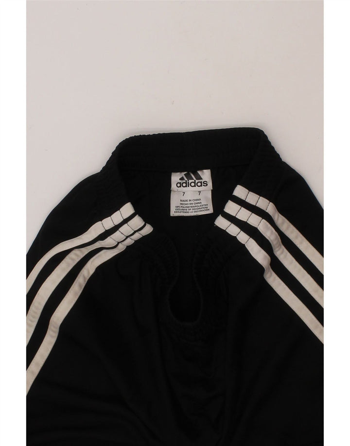 ADIDAS Boys Sport Shorts 6-7 Years  Black Polyester Vintage Adidas and Second-Hand Adidas from Messina Hembry 