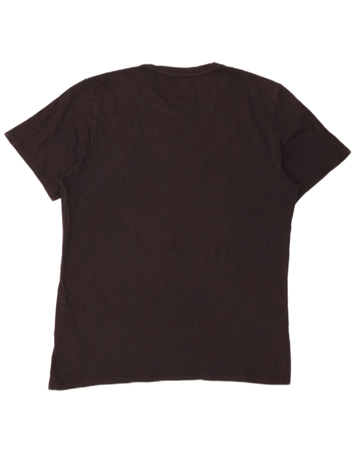 Levi's T-Shirt Graphique Top XL Homme Noir Coton