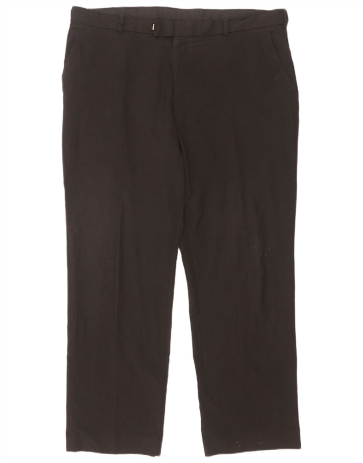 Marks & Spencer Pantalon de costume droit sur mesure pour homme W40 L31 Noir