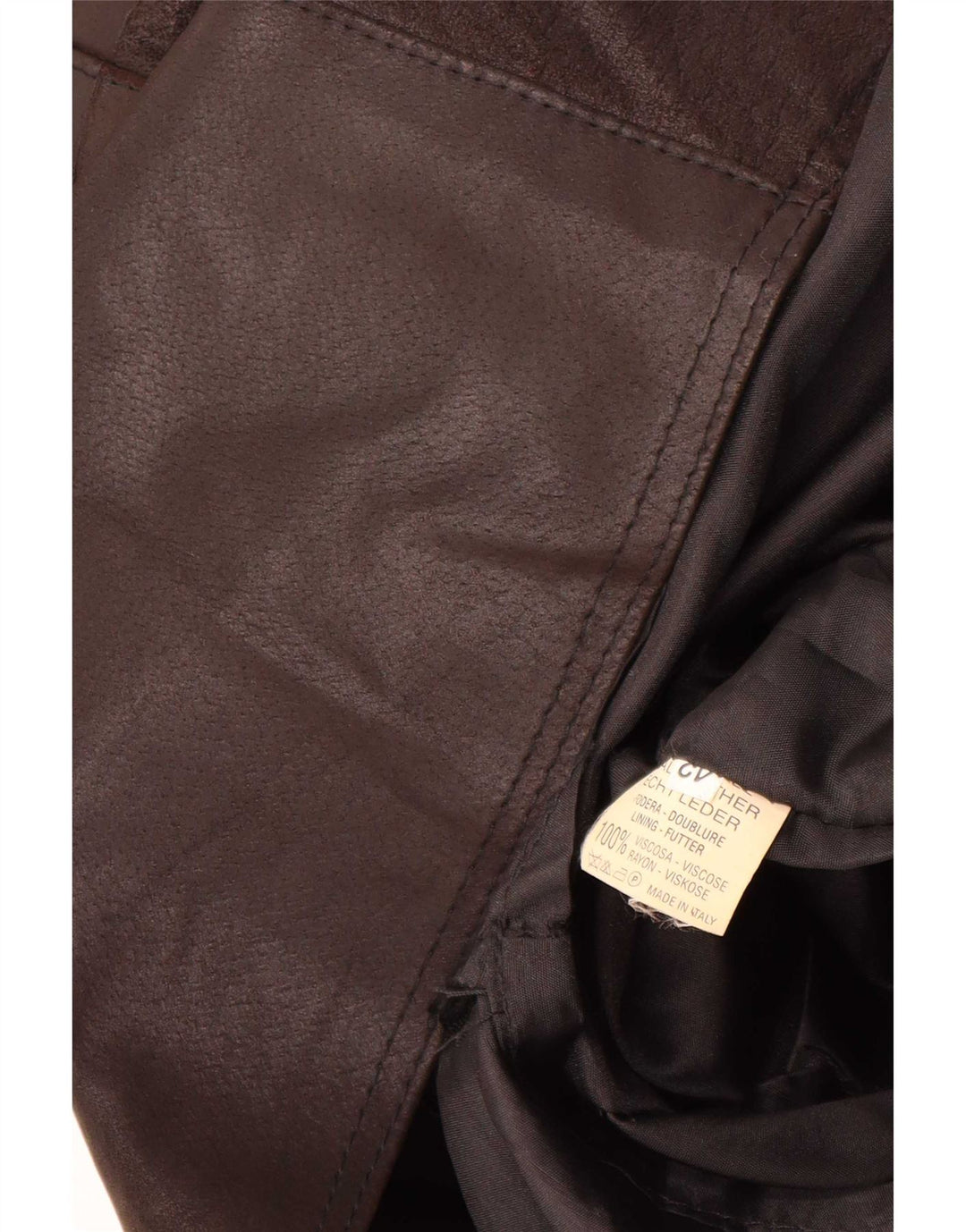 Robe fourreau en cuir sans manches pour femme vintage IT 42 Noir moyen