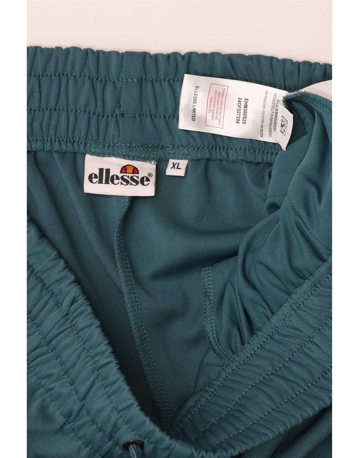Ellesse Pantalon De Survêtement Femme XL Bleu Colorblock Polyester