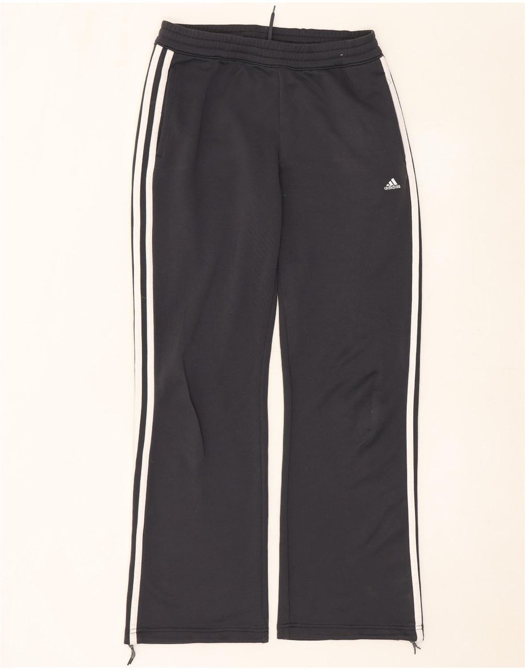 Adidas Pantalon de survêtement pour femme UK 12 Gris moyen Polyester