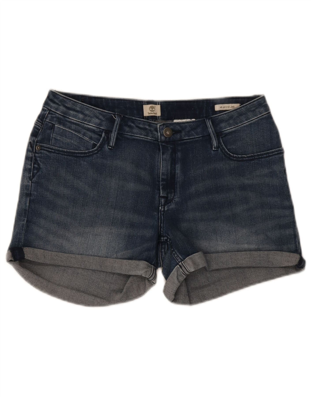 Timberland Short En Jean W29 Femme Bleu Marine Moyen Coton