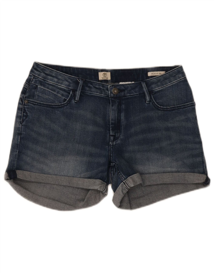 Timberland Short En Jean W29 Femme Bleu Marine Moyen Coton