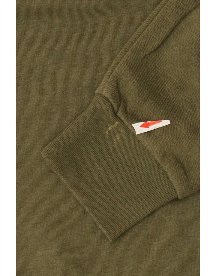 Gap Sweat-Shirt Graphique Homme Petit Kaki Coton