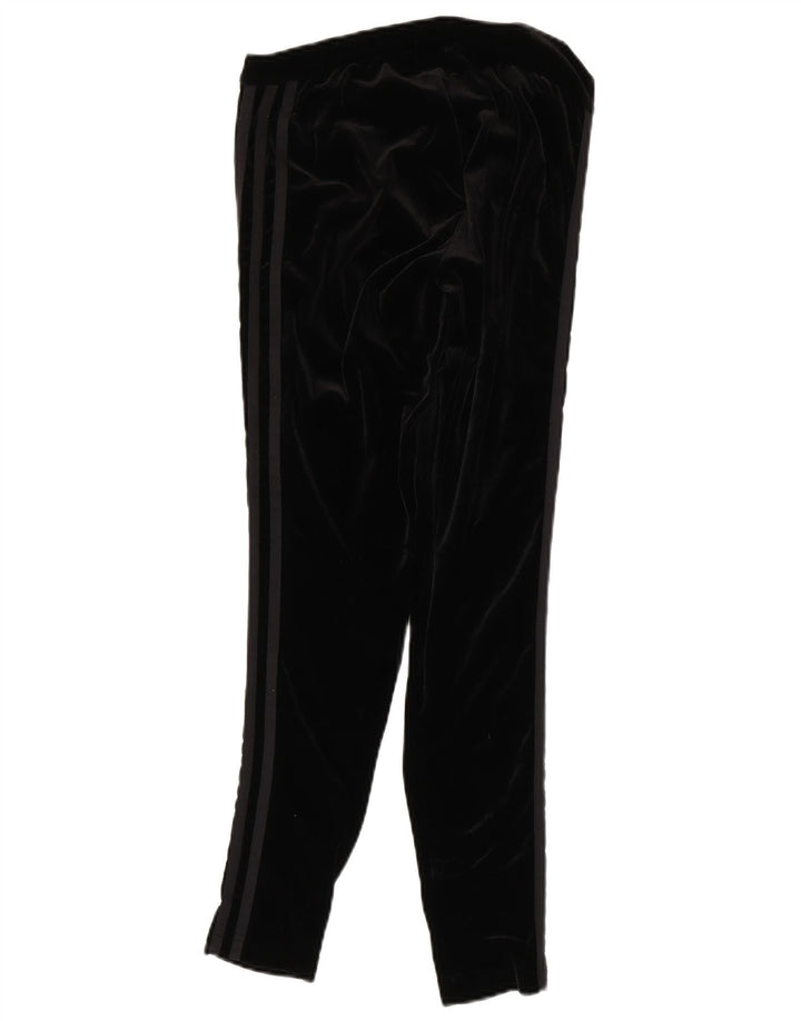 Adidas Leggings en velours pour femme UK 12 Polyester noir moyen