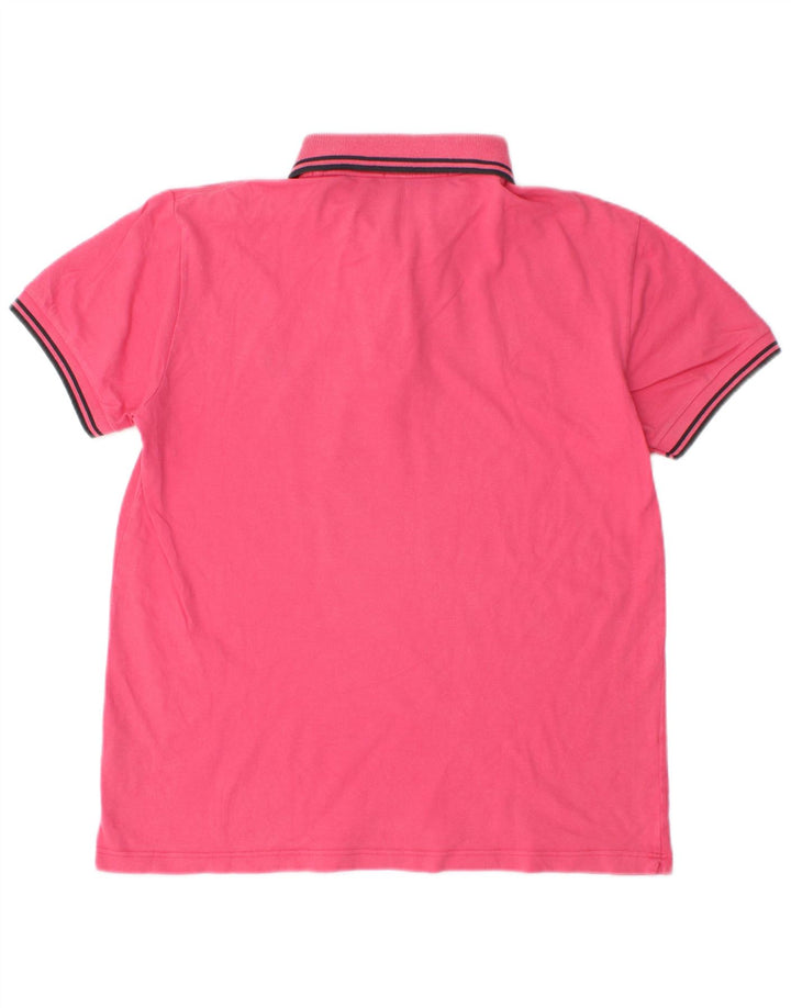 Fred Perry Polo Léger et Stretch Homme Rose Moyen Coton