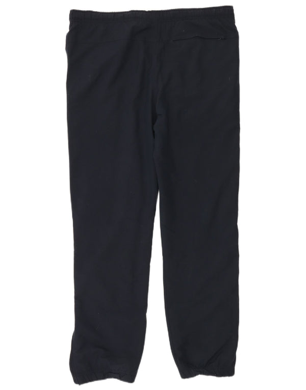 Nike Mens Tracksuit Trousers Joggers Medium Navy Blue Polyester