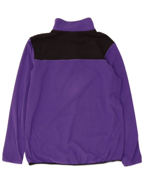 THE NORTH FACE Pull polaire pour femme UK 14 Violet moyen Colourblock