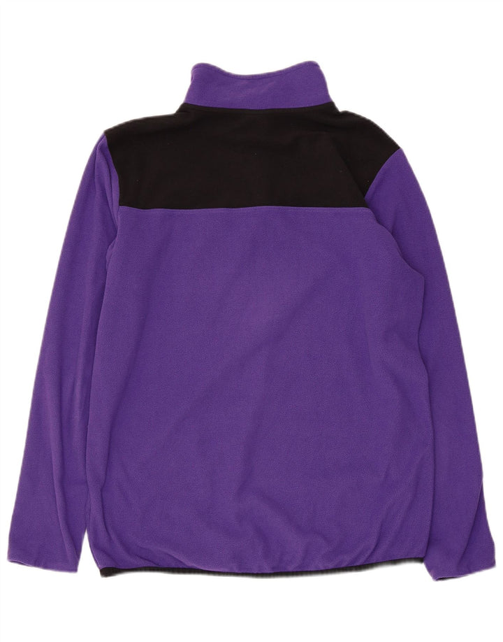 THE NORTH FACE Pull polaire pour femme UK 14 Violet moyen Colourblock