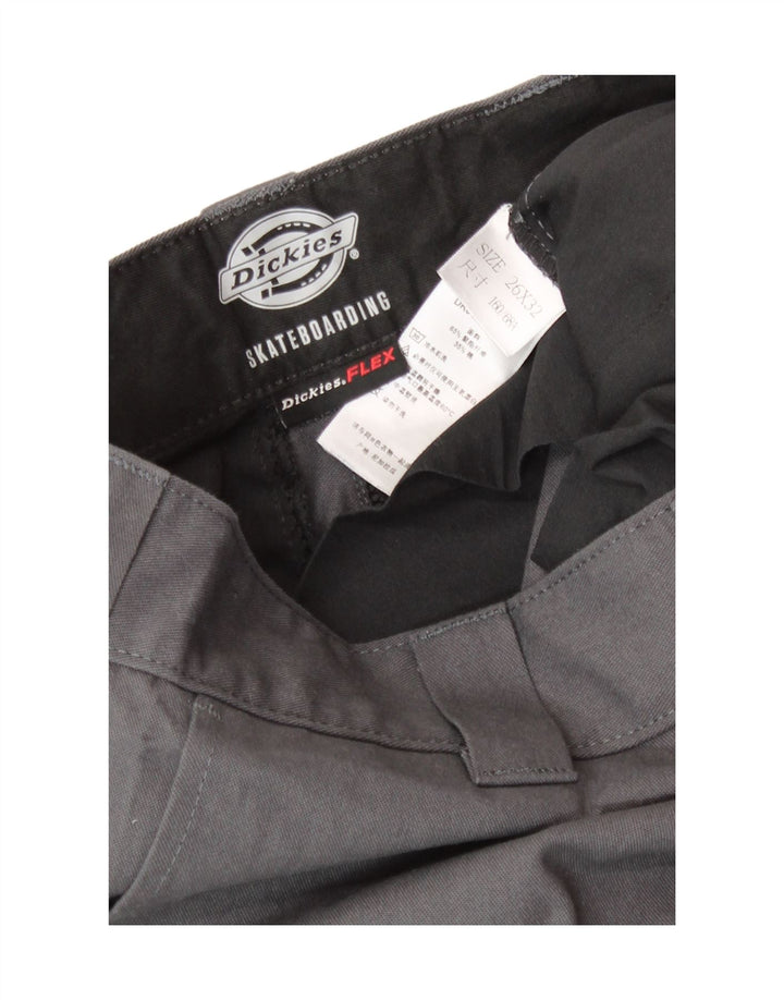 Dickies Pantalon cargo droit de skateboard femme W26 L32 Gris Polyester