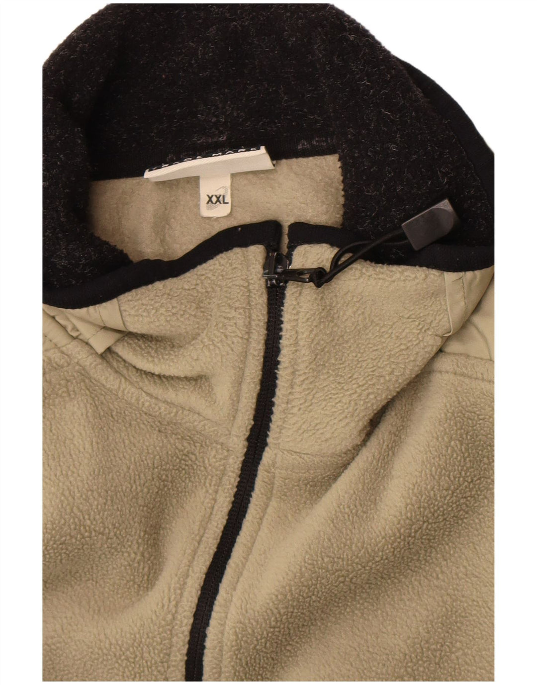 Asics Veste polaire pour homme UK 44 2XL Kaki Colourblock