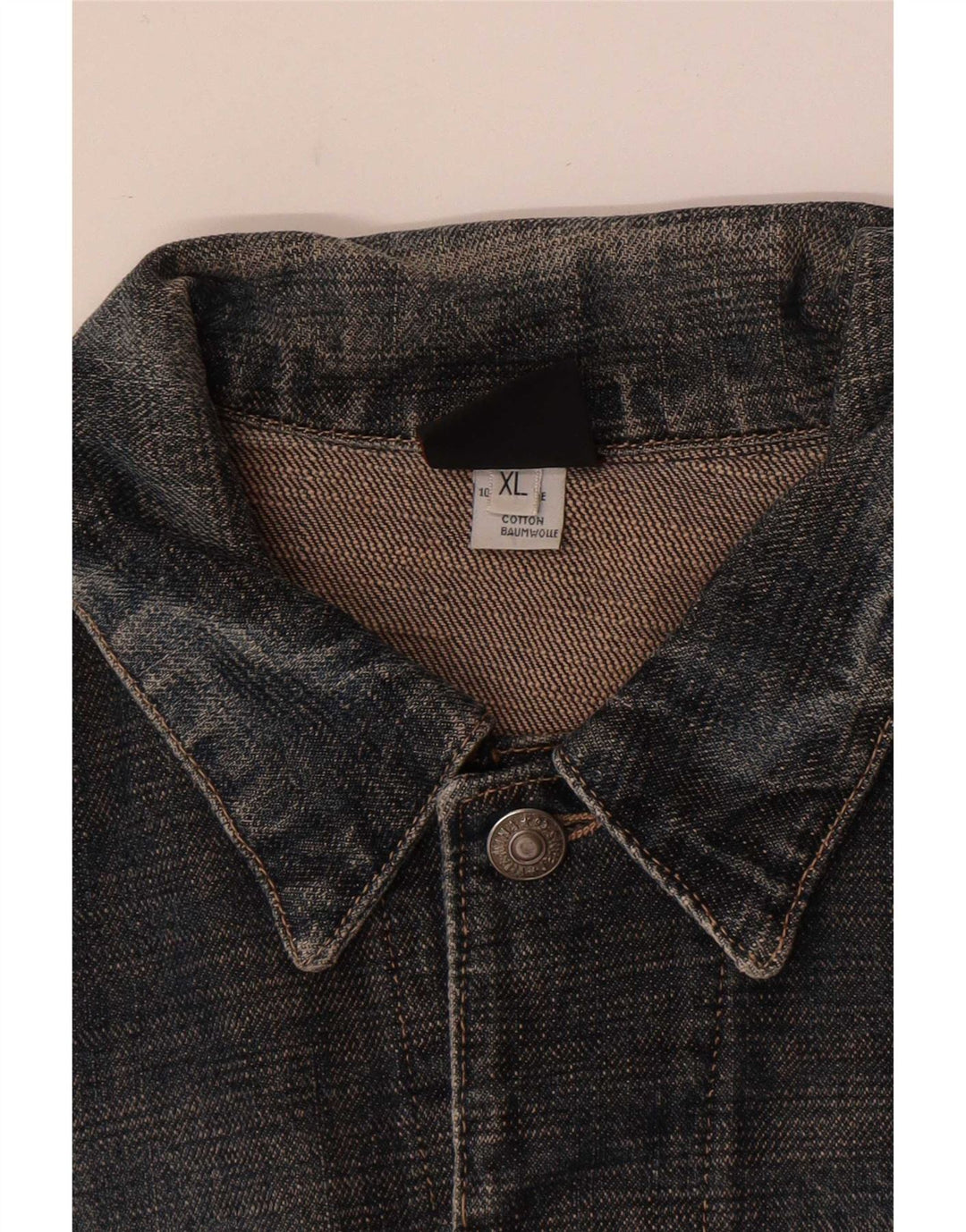 Vitamina Veste en Jean Femme UK 18 XL Coton Gris