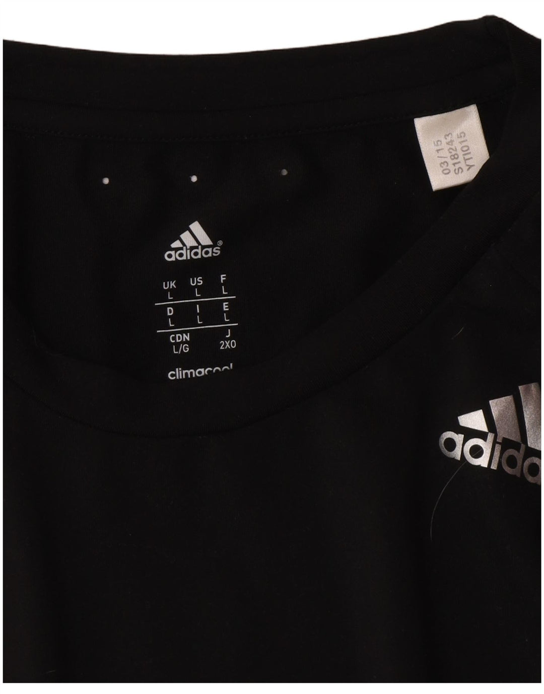 Adidas Hommes Climacool T-Shirt Haut Grand Noir