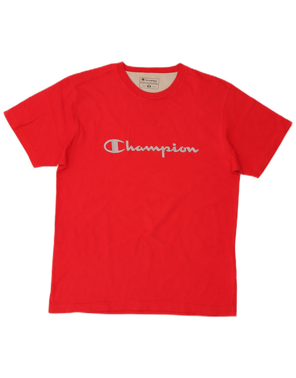 Champion T-Shirt Graphique Homme Rouge Moyen