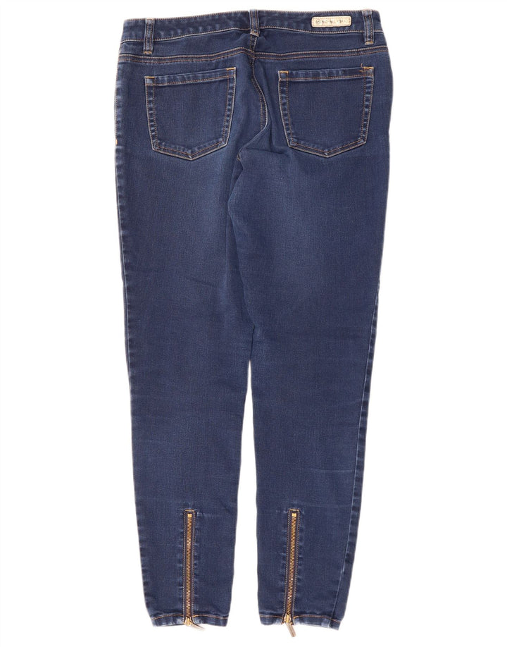 MICHAEL KORS Jean skinny pour femme US 8 Medium W29 L29 Bleu marine en coton