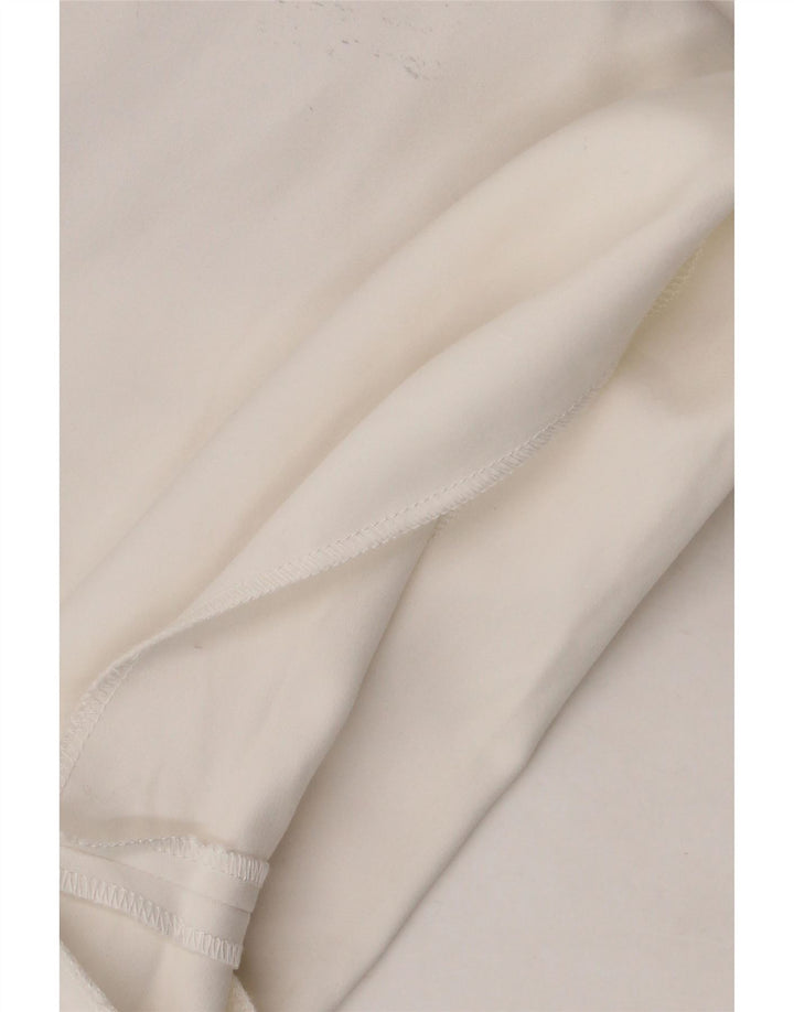 Zara Short Chino Femme Moyen W28 Blanc