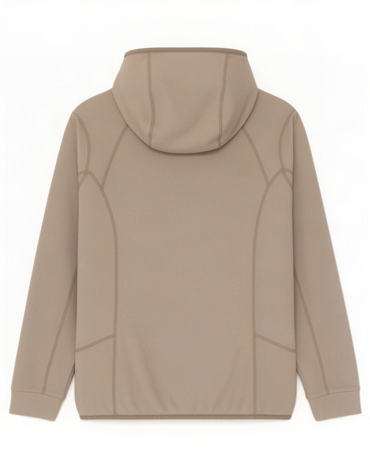 Sprayway Veste polaire à capuche pour femme UK 14 Large Blanc Polyester