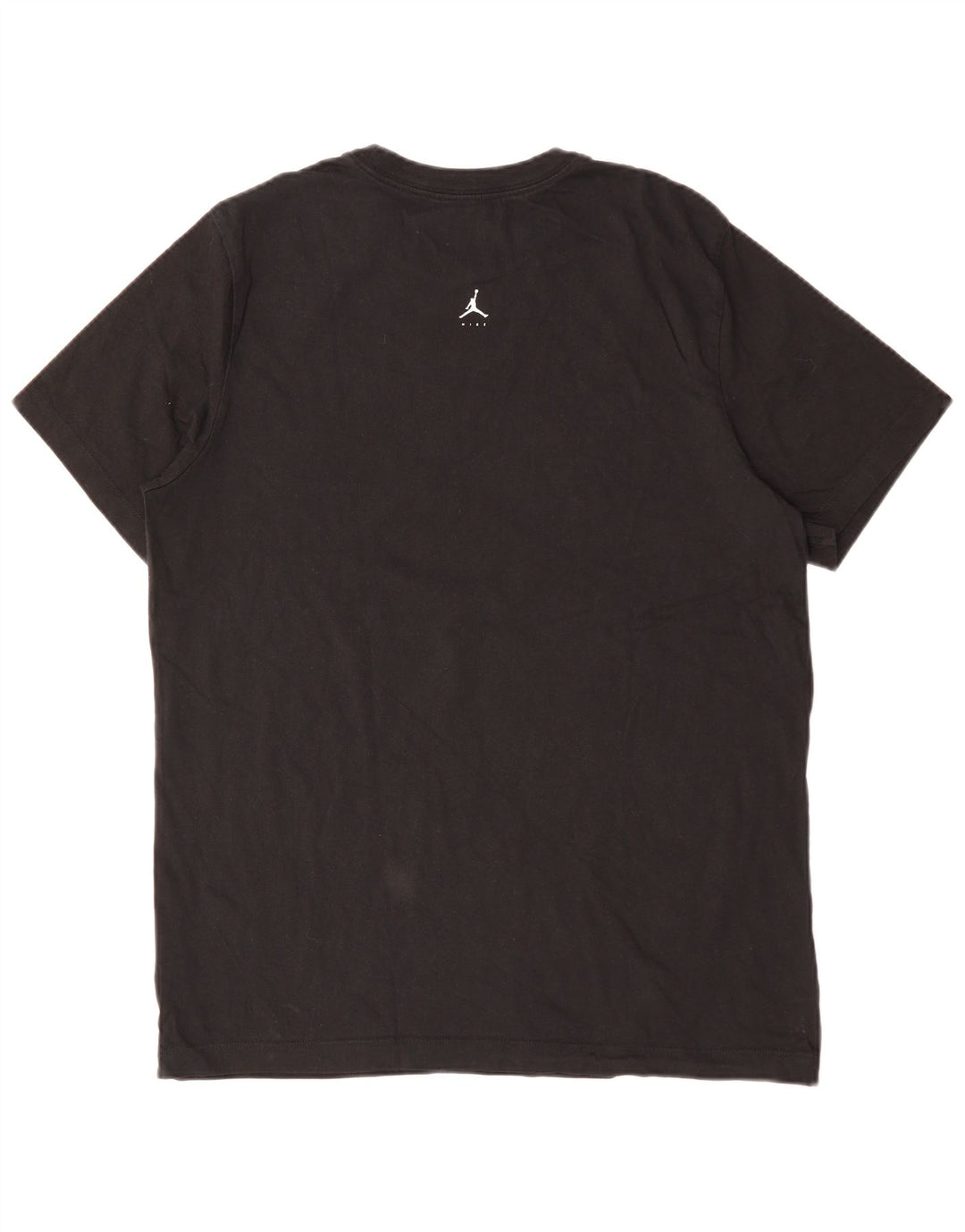 JORDAN T-shirt graphique pour hommes, grand, en coton noir