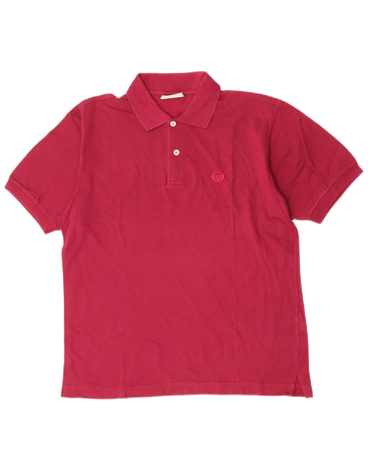 Sergio Tacchini Polo Homme IT 48 Coton Marron Moyen