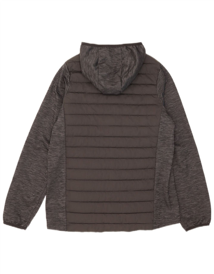 Berghaus Veste matelassée à capuche pour garçon 14-15 ans Gris Colorblock Polyester