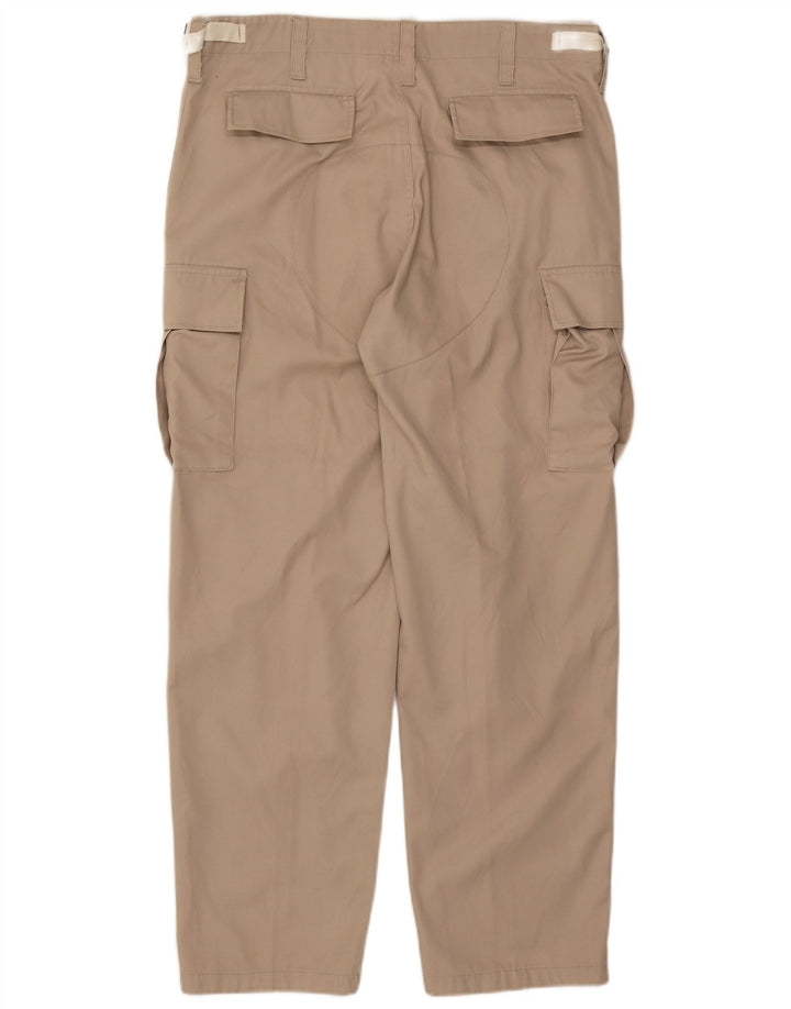 Pantalon Cargo Droit Vintage Homme W36 L29 Beige