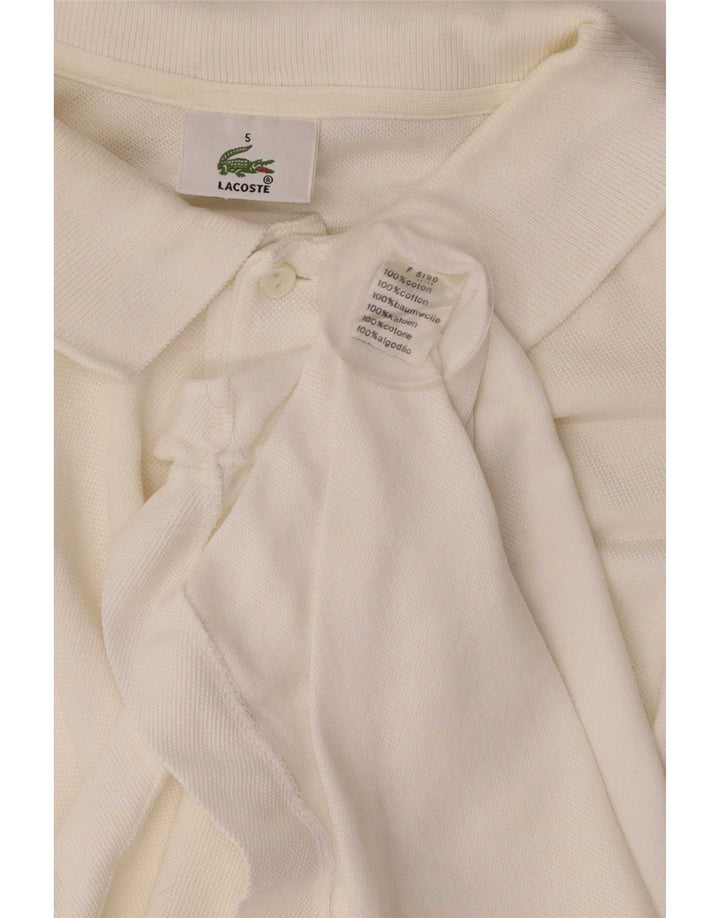 Lacoste Polo Homme Taille 5 Grand Coton Blanc