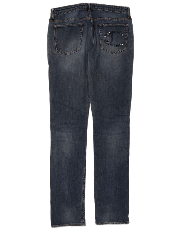 Just Cavalli Jean Slim Femme W32 L35 Bleu
