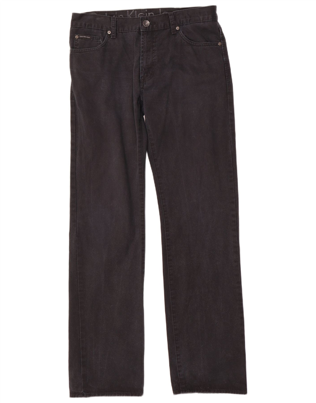 Calvin Klein Jean droit homme W33 L34 bleu marine coton