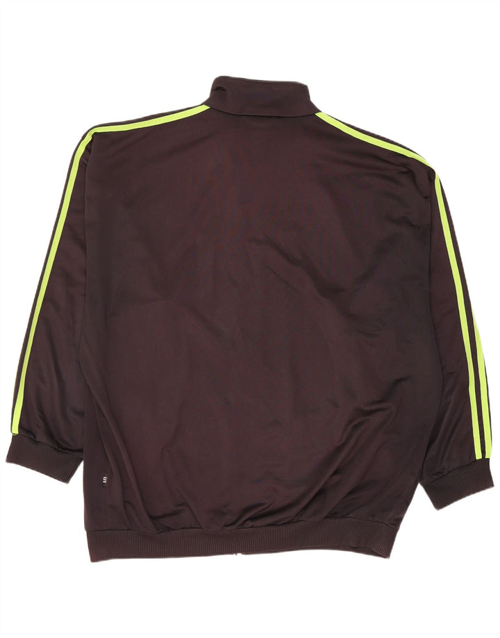 Adidas Veste de survêtement pour homme UK 46/48 XL Noir Polyester