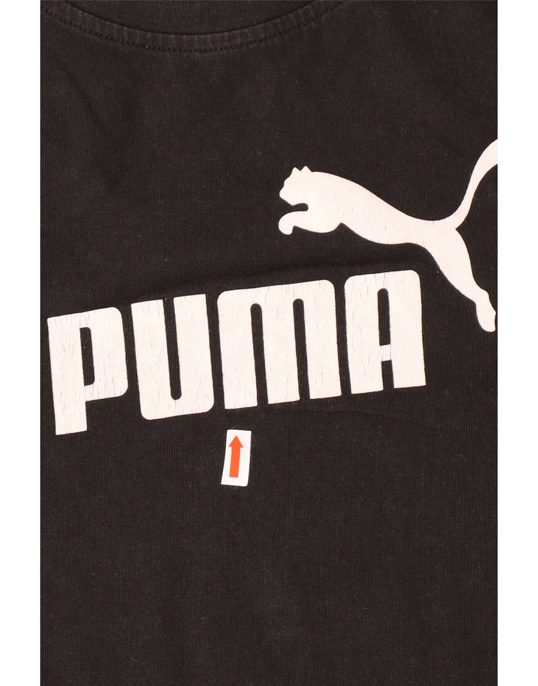 PUMA T-shirt graphique pour femme UK 14 Large Noir