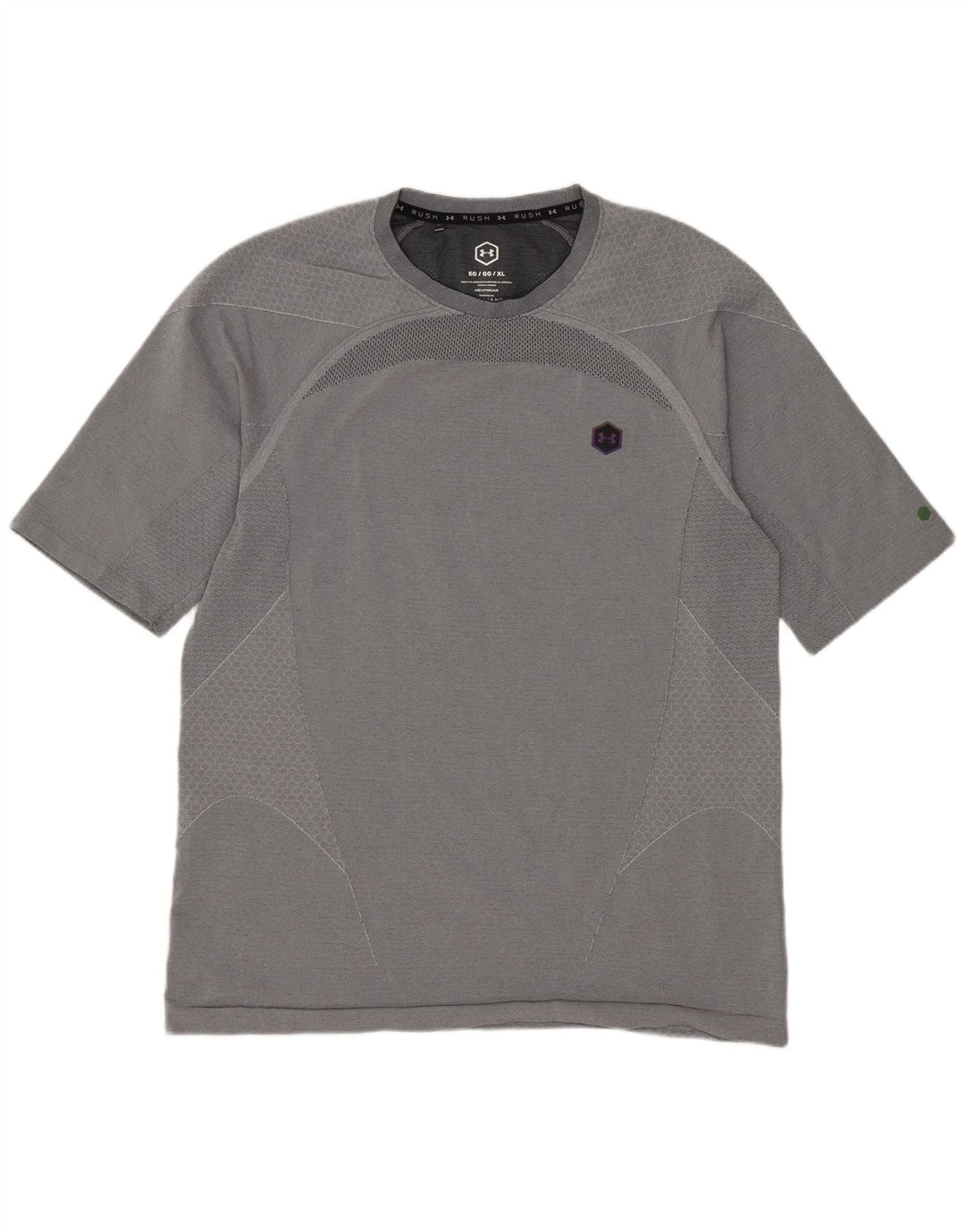 Under Armour T-Shirt Heat Gear Homme XL Gris