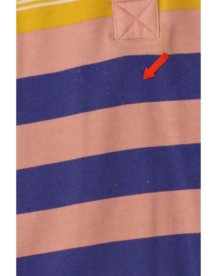 CREW CLOTHING Sweat-shirt pour femme UK 16 Grand rayé multicolore