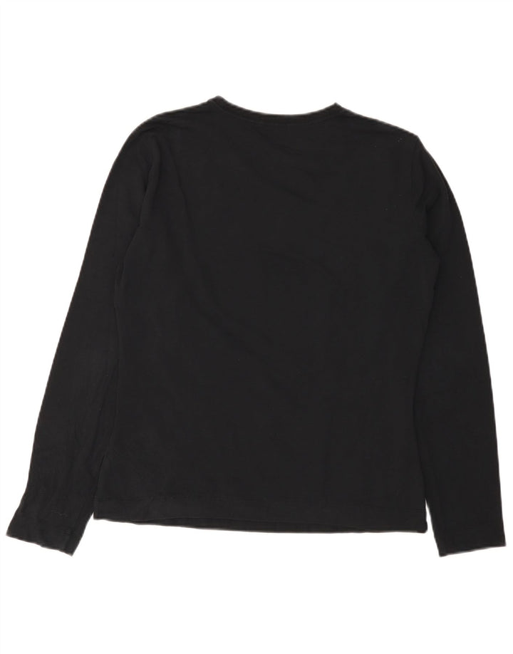 SERGIO TACCHINI Haut à manches longues pour femme UK 44 Medium Noir