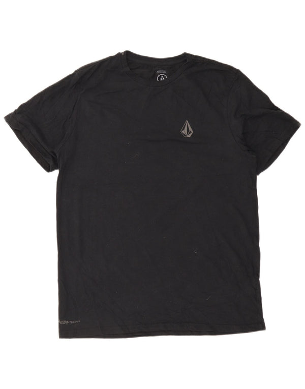 Volcom T-shirt graphique coupe moderne pour hommes, grand noir, en coton