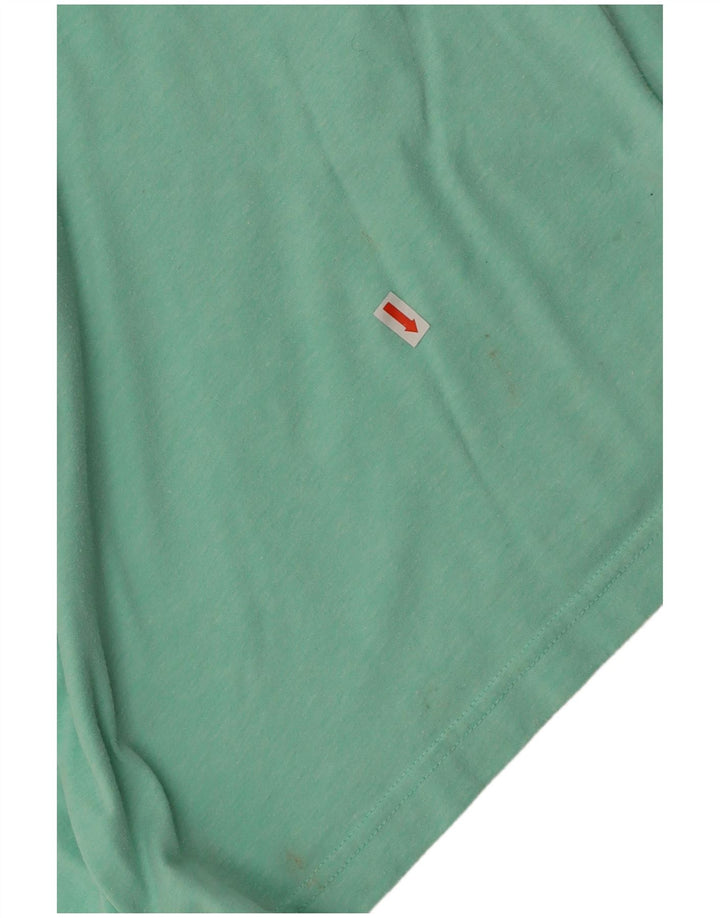 HURLEY T-Shirt Graphique Garçon 13-14 ans XL Vert Coton